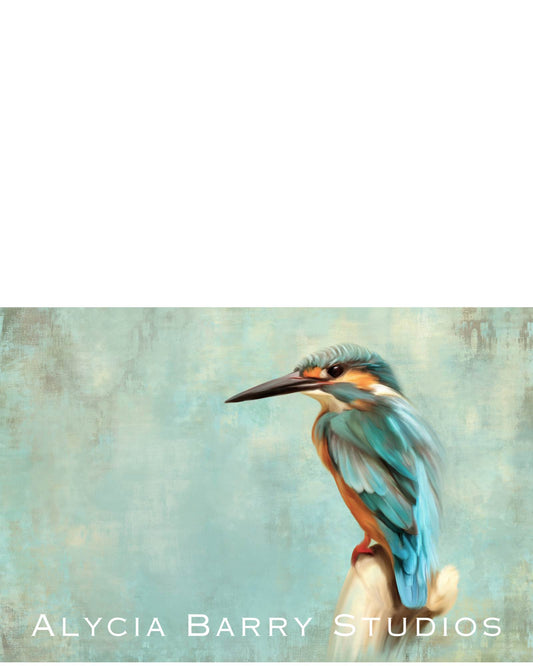 Kingfisher Bird Print