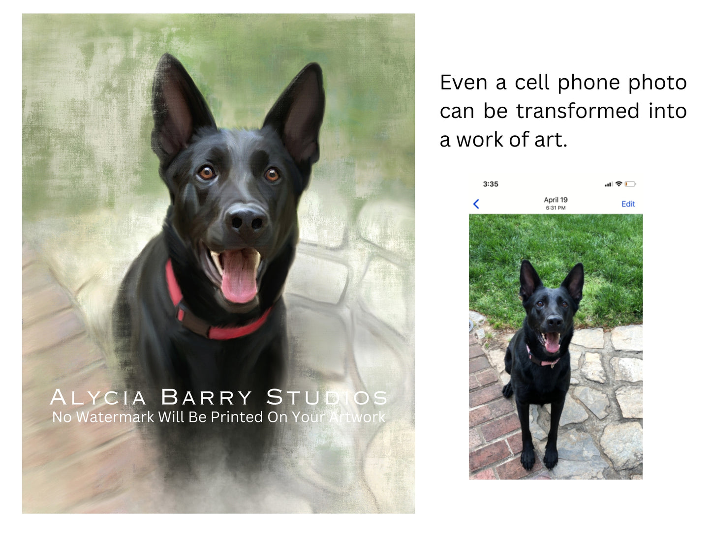 Custom Commission On Fine Art Paper, One Subject