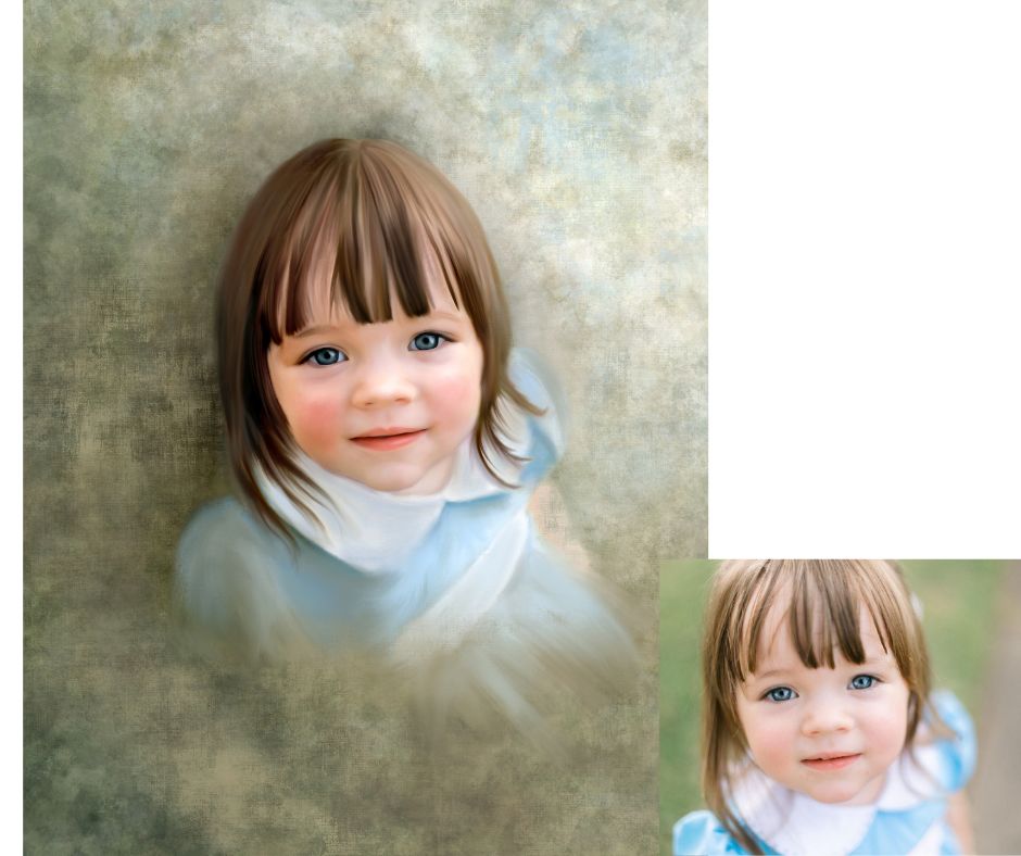 Custom Commission On Canvas, One Subject