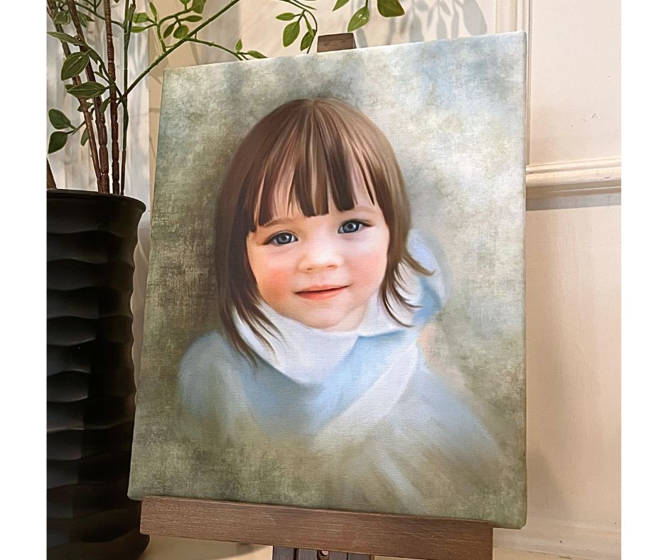 Custom Commission On Canvas, One Subject