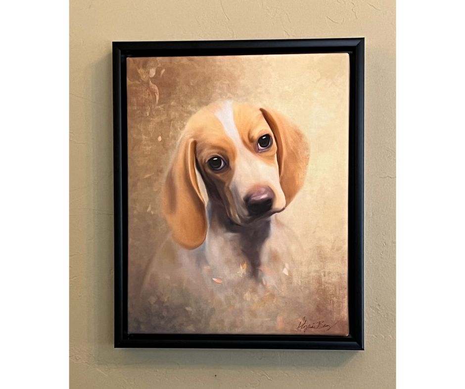 Custom Commission On Canvas FRAMED